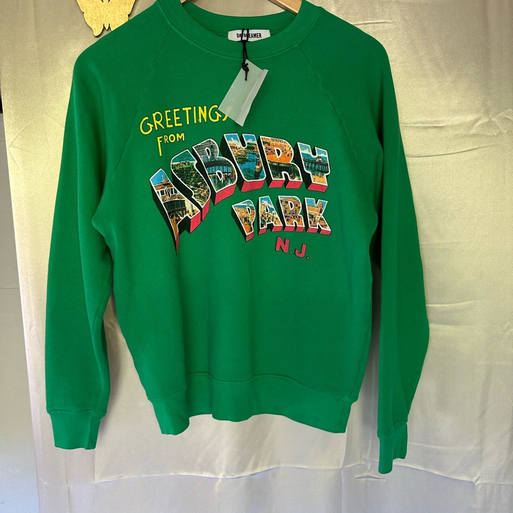 Daydreamer Vibrant Green Asbury Park Sweater